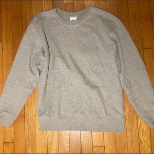 Zara Men’s Crewneck Sweater Grey Size M